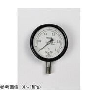 長野 密閉型圧力計(60Φ) 立形A枠 0.1ー0.4MPa 検査証明書付 BA10173 1個
