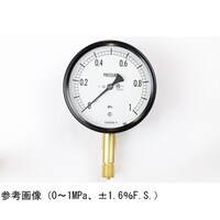 長野 密閉型圧力計(100Φ) 立形A枠 耐振用 3MPa BE10131 1個