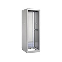 摂津金属工業 キャビネットラック W570×H1750×D450mm 55kg ホワイトグレイ FDC1751450W 1台