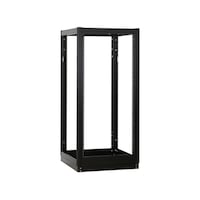 摂津金属工業 キャビネットラック W570×H1000×D530mm 26kg ブラックアルマイト RKC100E53N1 1台