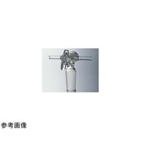 摺付三方PTFEコック(Tタイプ)15/