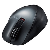 エレコム マウス Bluetooth 5ボタン Mサイズ 握りの極み 静音設計 MXGM15シリーズ