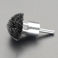 ニシキ 軸付ブラシ(傘型・スチール製) EA819BP6 1個