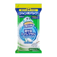 SB流せるトイレブラシ フローラルソープ替 24個