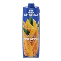 CHABAA100%ジュース パイナップル 6本