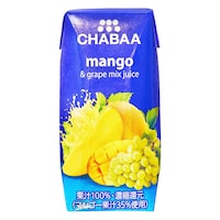 CHABAA100%ミックスジュースマンゴー36本