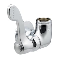 カクダイ 左ハンドル横形自在水栓 72459613QR 水道配管資材 1個