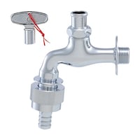 カクダイ 共用自動接手水栓 72300313 水道配管資材 1個