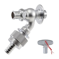 カクダイ 共用自動接手散水栓 72320313 水道配管資材 1個