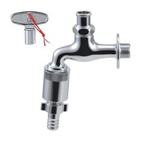 カクダイ 横水栓 70301213 水道配管資材 1個