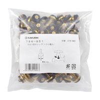 カクダイ ゴムつきケレップ 100個入 794951 水道配管資材 1個