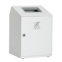 ニートLGFオフホワイトもえないゴミ90L角穴灰