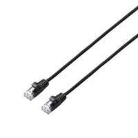 エレコム LANケーブル CAT6A 10m 爪折れ防止 高耐久 メッシュ ブラック
