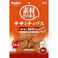 ペティオ 素材そのまま ササミチップス 80g
