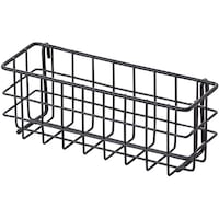 アズワン ネット用薄型網カゴ ブラック 幅27cm 61809671 61809671 1個