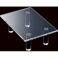 【2個】角型アクリルディスプレイ 小 6