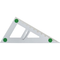 アズワン 透明PETボトルリサイクル三角定規 長辺600mm 60596569 1本