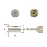 美和ロック MIWA取替用シリンダー MCY102 MCY102 1個