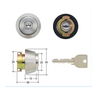 美和ロック MIWA取替用シリンダー MCY109 MCY109 1個