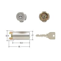 美和ロック MIWA取替用シリンダー MCY112 MCY112 1個