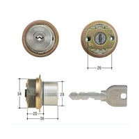 美和ロック MIWA取替用シリンダー MCY195 MCY195 1個