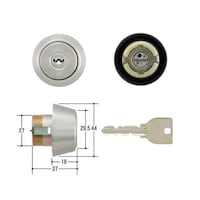 美和ロック MIWA取替用シリンダー MCY207 MCY207 1個