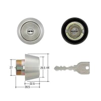 美和ロック MIWA取替用シリンダー MCY210 MCY210 1個