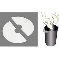 アズワン スパテラスタンド専用クッション (仕切り板用) STD STD 1個