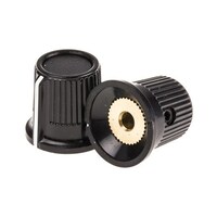 RS Pro ポテンショメータノブ 3.175mm 1袋(5個入) 2596878 2596878 1袋
