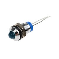 RS Pro LED表示灯 青 8mm 2 V dc 205561 205561 1個