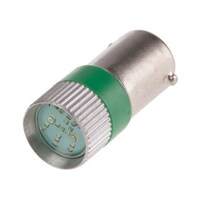 RS Pro LED表示ランプ 緑 定格電圧 12 V ac/dc 206716 206716 1個