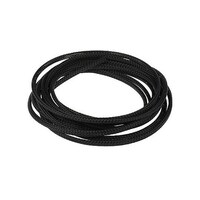 RS Pro ケーブルスリーブ 黒 長さ 5m 1袋(5メートル入) 408198 408198 1袋