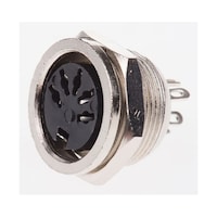 RS Pro Dinソケット Socket 5極 490844 490844 1個