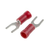 RS Pro Y形圧着端子 赤 0.5 → 1.5mm2 22AWG to 16AWG 1袋(100個入) 534272 534272 1袋