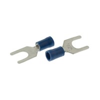 RS Pro Y形圧着端子 青 1.5 → 2.5mm2 16AWG to 14AWG 1袋(100個入) 534604 534604 1袋