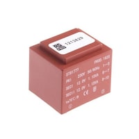RS Pro 基板実装用トランス 一次側 230V ac 二次側 2x12V ac 1213829 1213829 1個