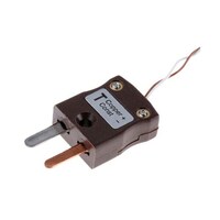 RS Pro 熱電対センサ Tタイプ ミニチュアプラグ 75°C → +250°C IEC 3630266 3630266 1個