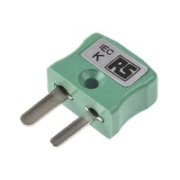RS Pro 熱電対コネクタ ミニチュアクイックワイヤプラグコネクタ Kタイプ ミニチュア 3817435 3817435 1個