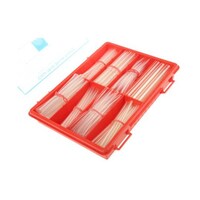 RS Pro 熱収縮チューブキット フッ素ポリマー ポリオレフィン PVDF 収縮後 Assorted 4580639 4580639 1個