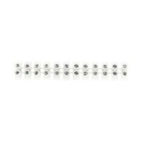 RS Pro 中継用端子台 12極 8mm ピッチ 1袋(5個入) 4928687 4928687 1袋