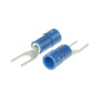 RS Pro Y形圧着端子 青 1.5 → 2.5mm2 16AWG to 14AWG 1袋(100個入) 6139435 6139435 1袋
