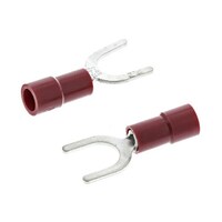RS Pro Y形圧着端子 赤 0.5 → 1.5mm2 22AWG to 16AWG 1袋(100個入) 6139463 6139463 1袋