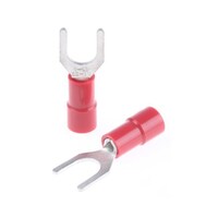 RS Pro Y形圧着端子 赤 0.5 → 1.5mm2 22AWG to 16AWG 1袋(100個入) 6139491 6139491 1袋