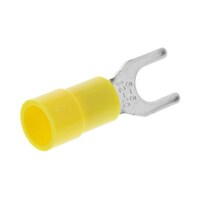 RS Pro Y形圧着端子 黄 4 → 6mm2 12AWG to 10AWG 1袋(100個入) 6139586 6139586 1袋