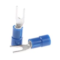 RS Pro Y形圧着端子 青 1.5 → 2.5mm2 16AWG to 14AWG 1袋(100個入) 6241279 6241279 1袋