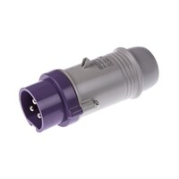 RS Pro 電源コネクタ (産業用コネクタ ) ケーブルマウント プラグ 紫 6685351 6685351 1個