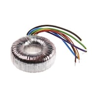 RS Pro トロイダルトランス 1次 115V ac 230V ac 2次 2x25V ac 電力 80VA 6719129 6719129 1個