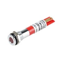 RS Pro LED表示灯 赤 8mm 24 V dc 7001675 7001675 1個