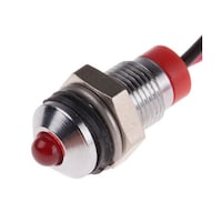 RS Pro LED表示灯 赤 6mm 2 V dc 7227671 7227671 1個