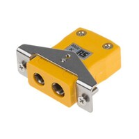 RS Pro 熱電対コネクタ 標準クイックワイヤパネルソケット Kタイプ 標準 7691408 7691408 1個